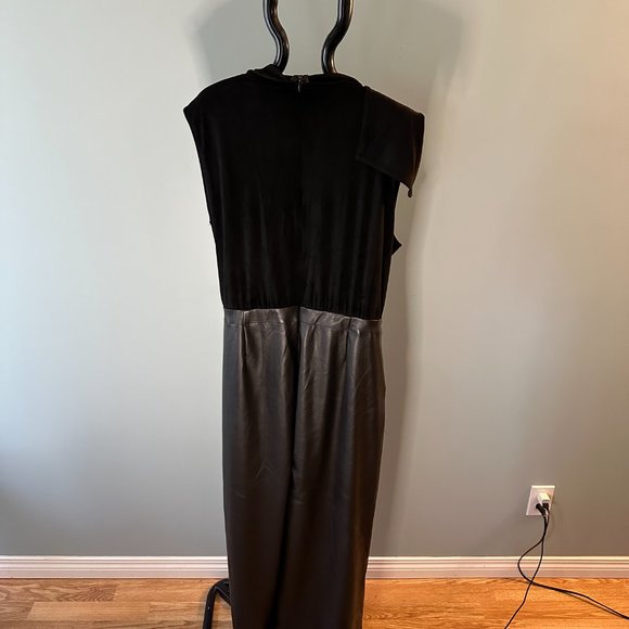 H by Halston Black and Gray Jumpsuit - Picture 4 of 5